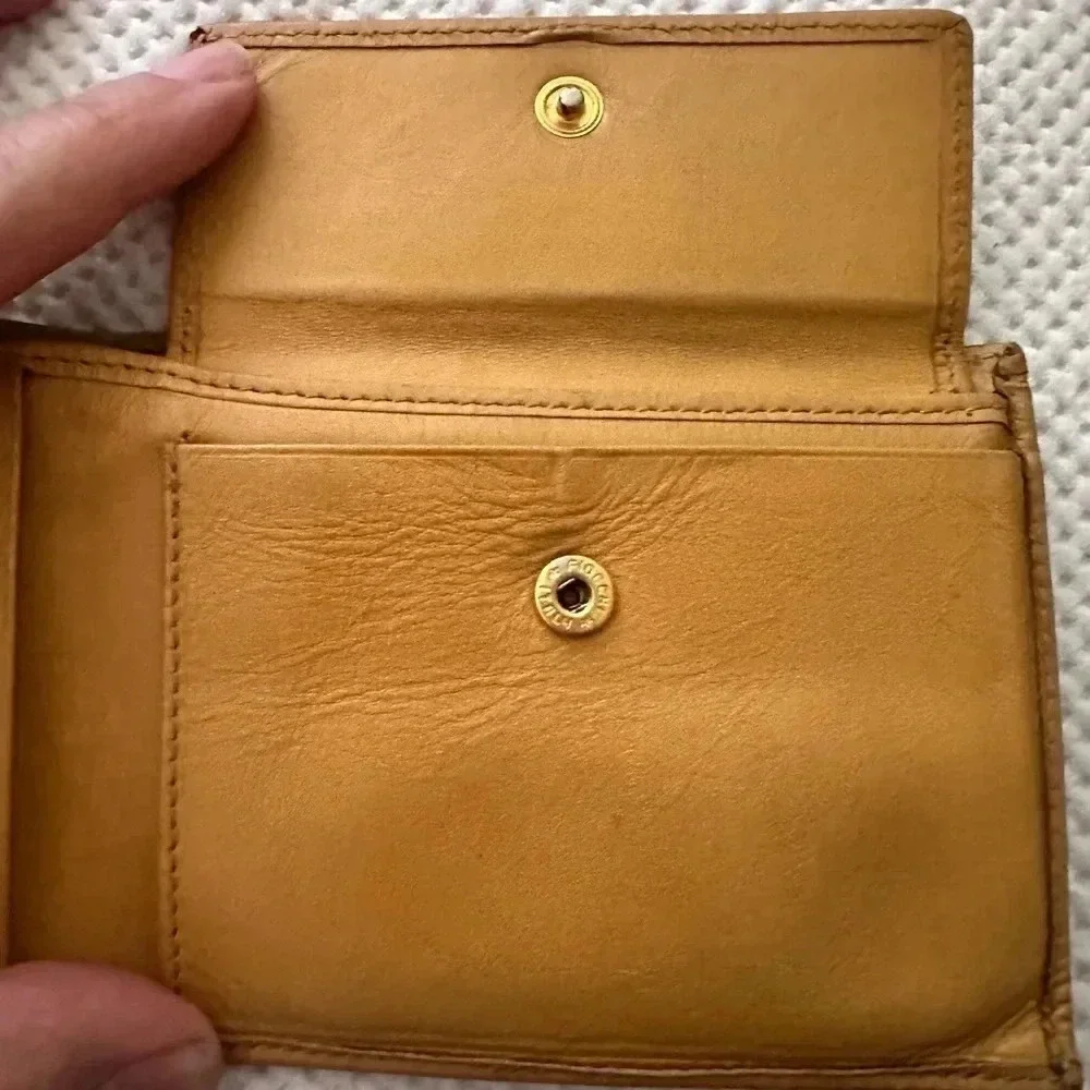 Celine Macadam Bi-Fold Wallet With Snappy Change Pocket
